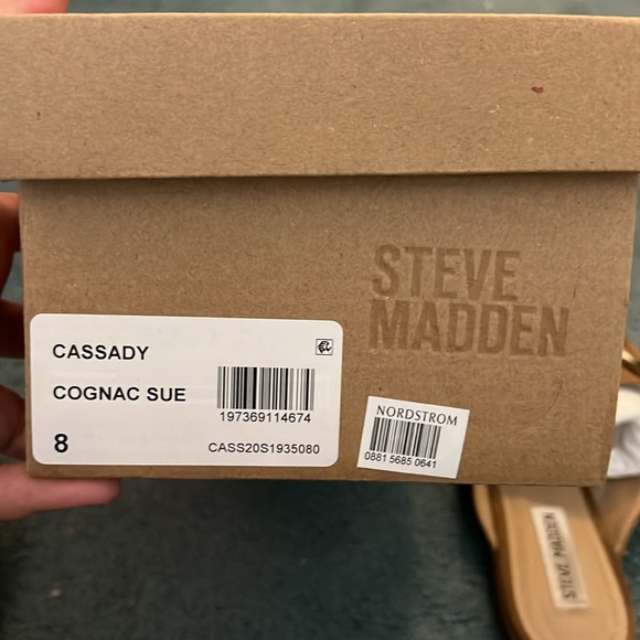Steve Madden Cassady Cognac Suede - Picture 5 of 5